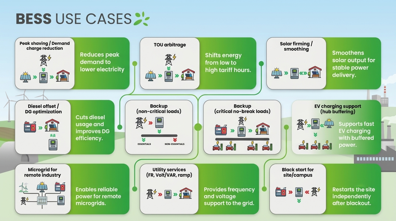 BESS for Industrial Facilities: Boosting Energy Efficiency
